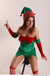 Veronika Elf Sitting Pose